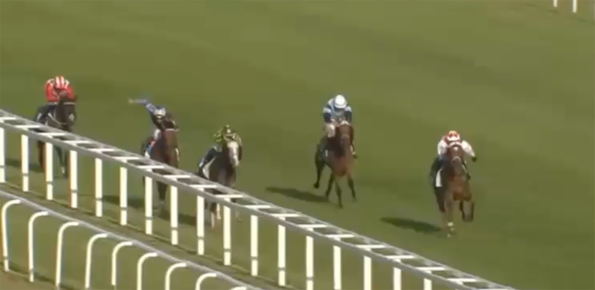 IL COLPACCIO DI ELJAS DU BIENN NELLA PRESIDENT A NEWBURY